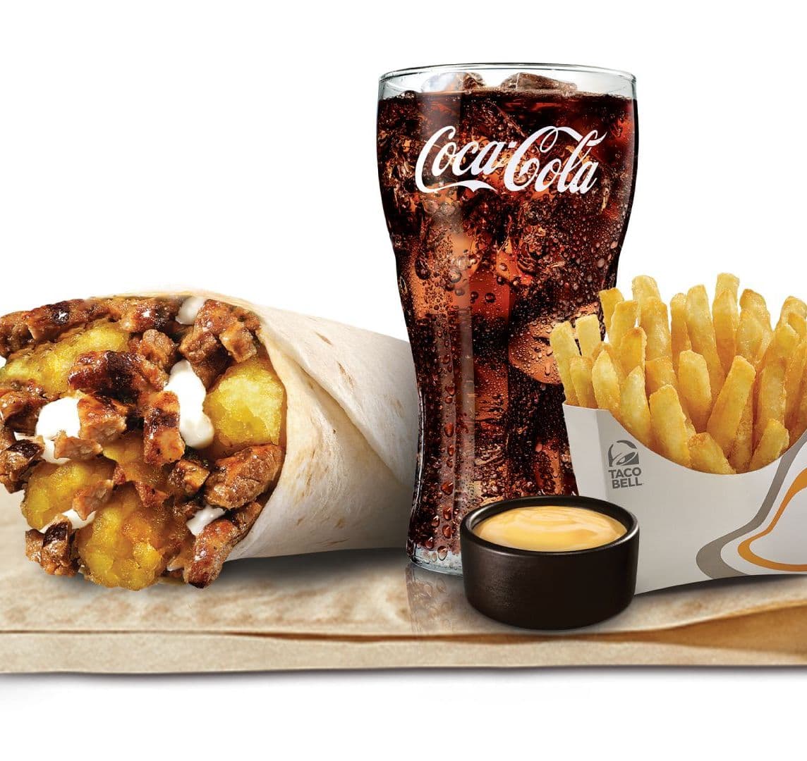 Combo de Triple Steak Burrito