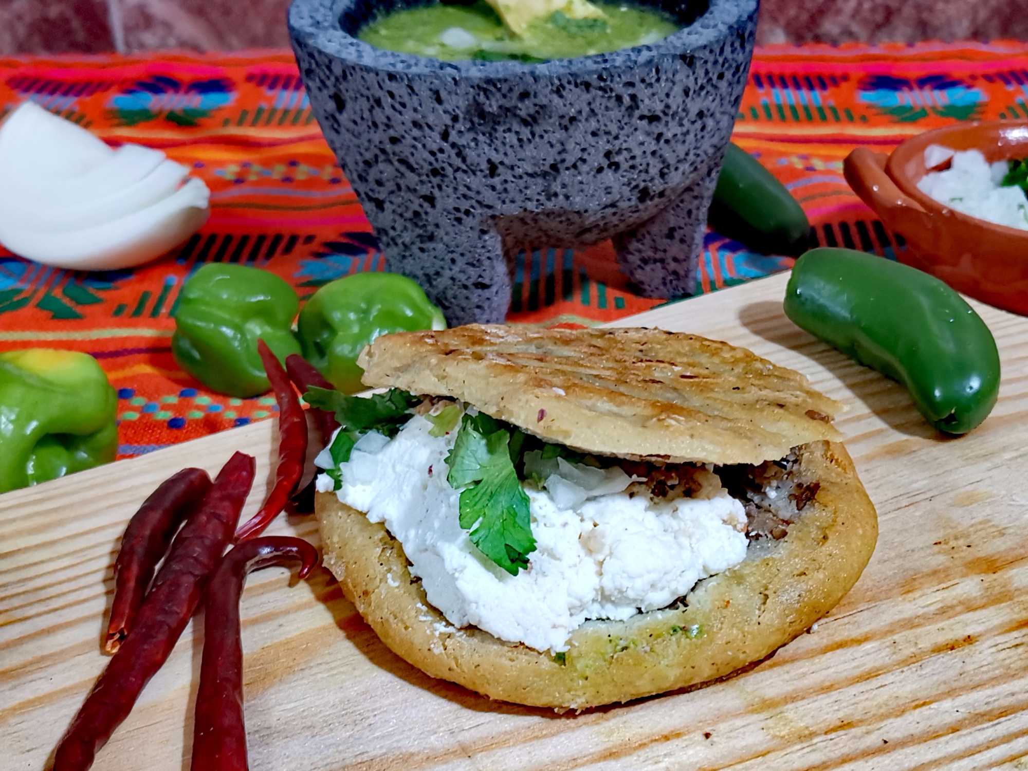 Gordita de requesón