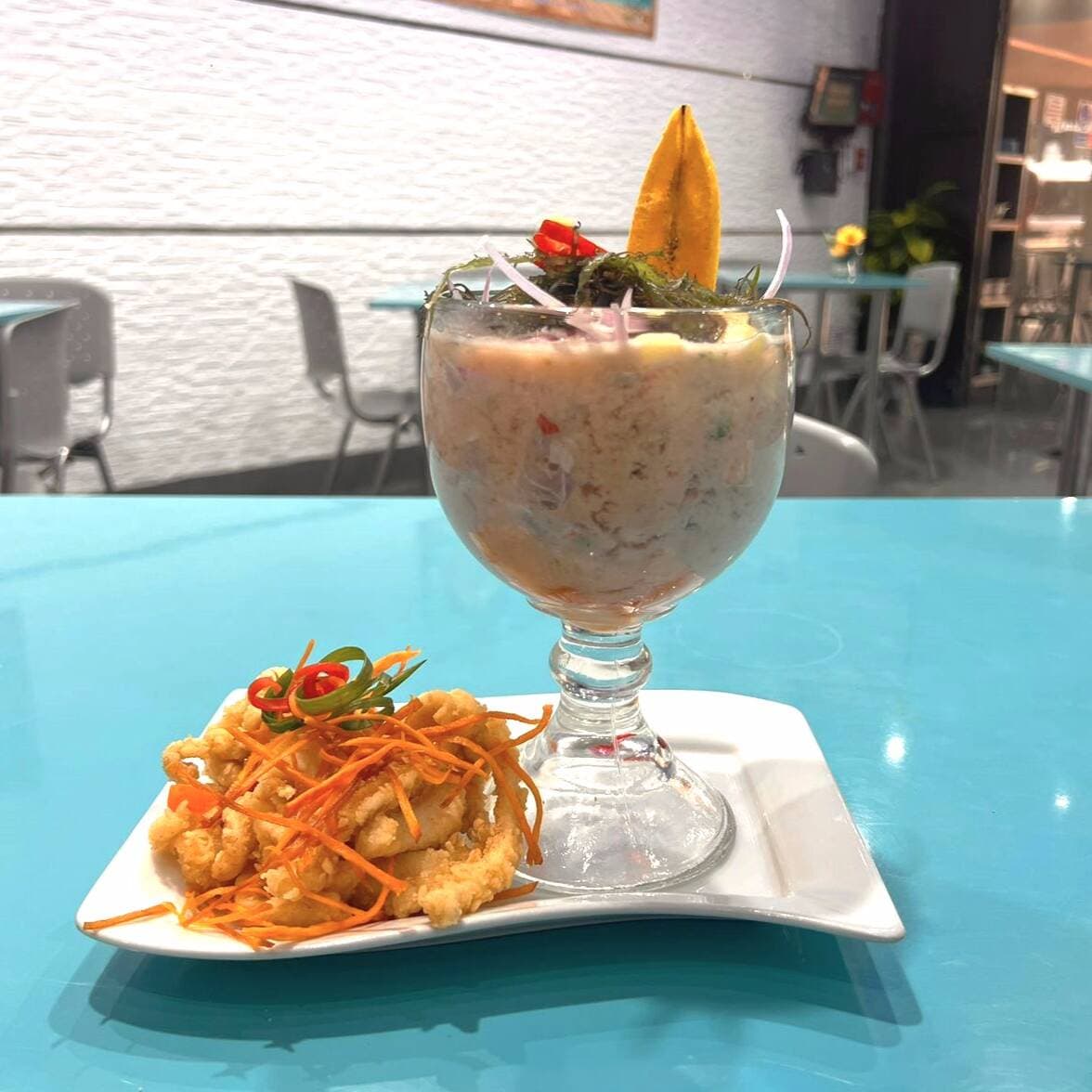 Leche de Tigre con Pota