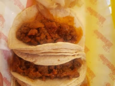 Taco de Tripa de Res
