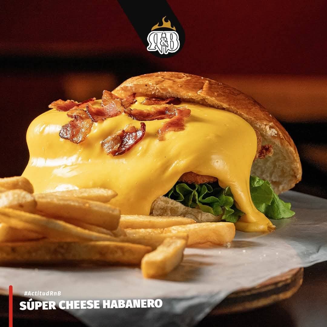 Hamburguesa Súper Cheese Habanero