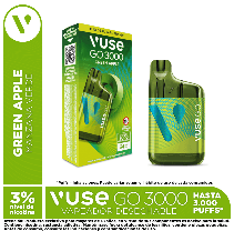 Vuse go 3000 apple sour 34mg
