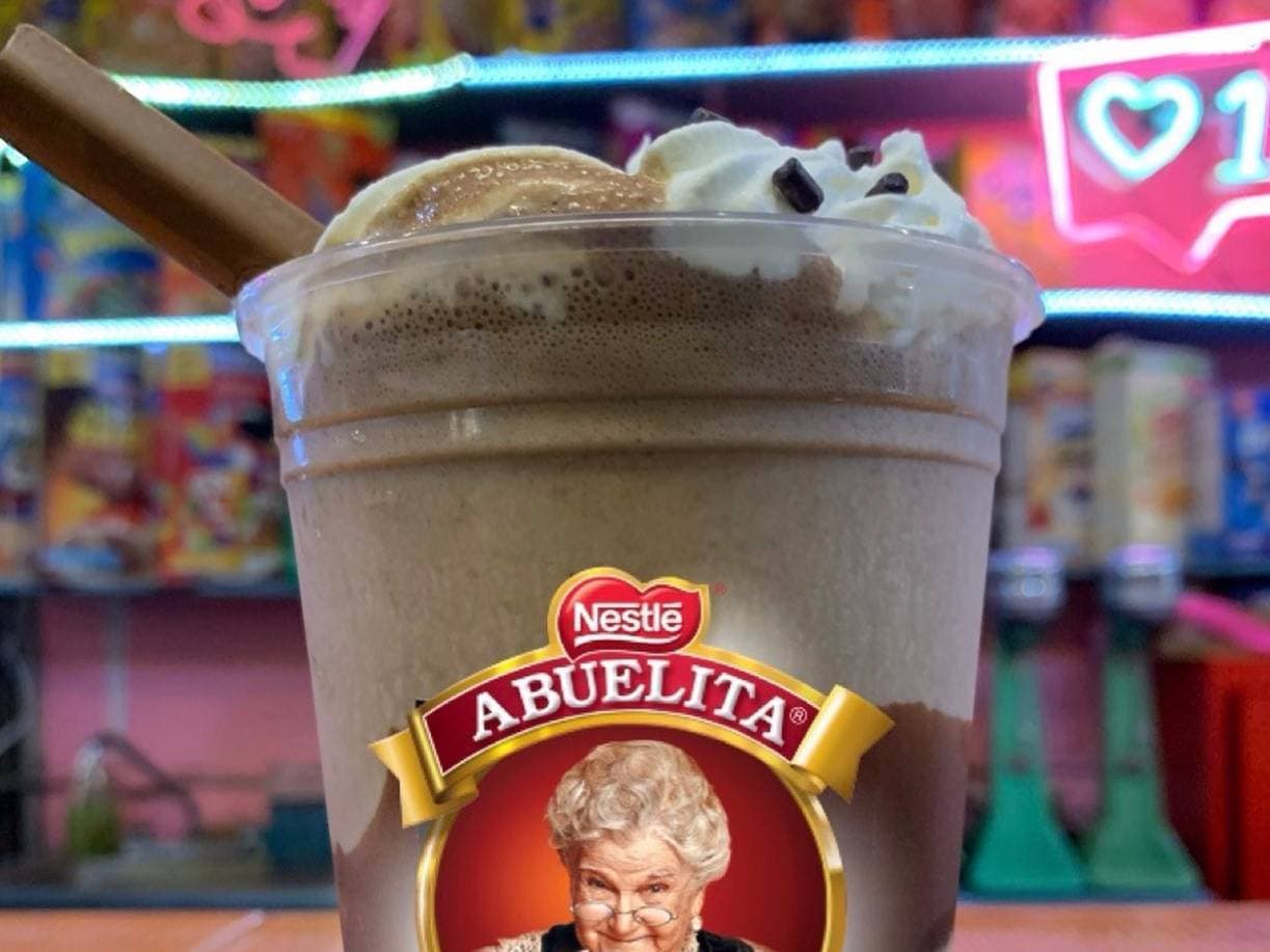 Malteada chocolate abuelita