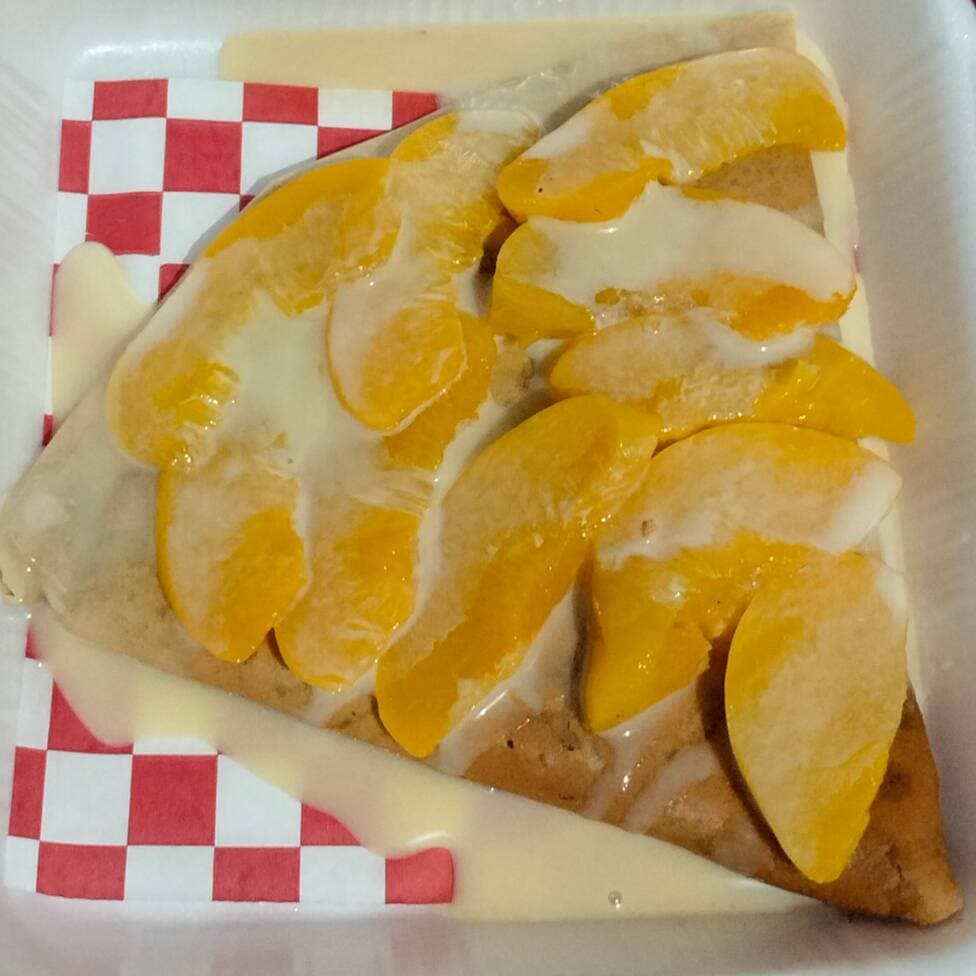 CREPA DURAZNO CON LECHERA