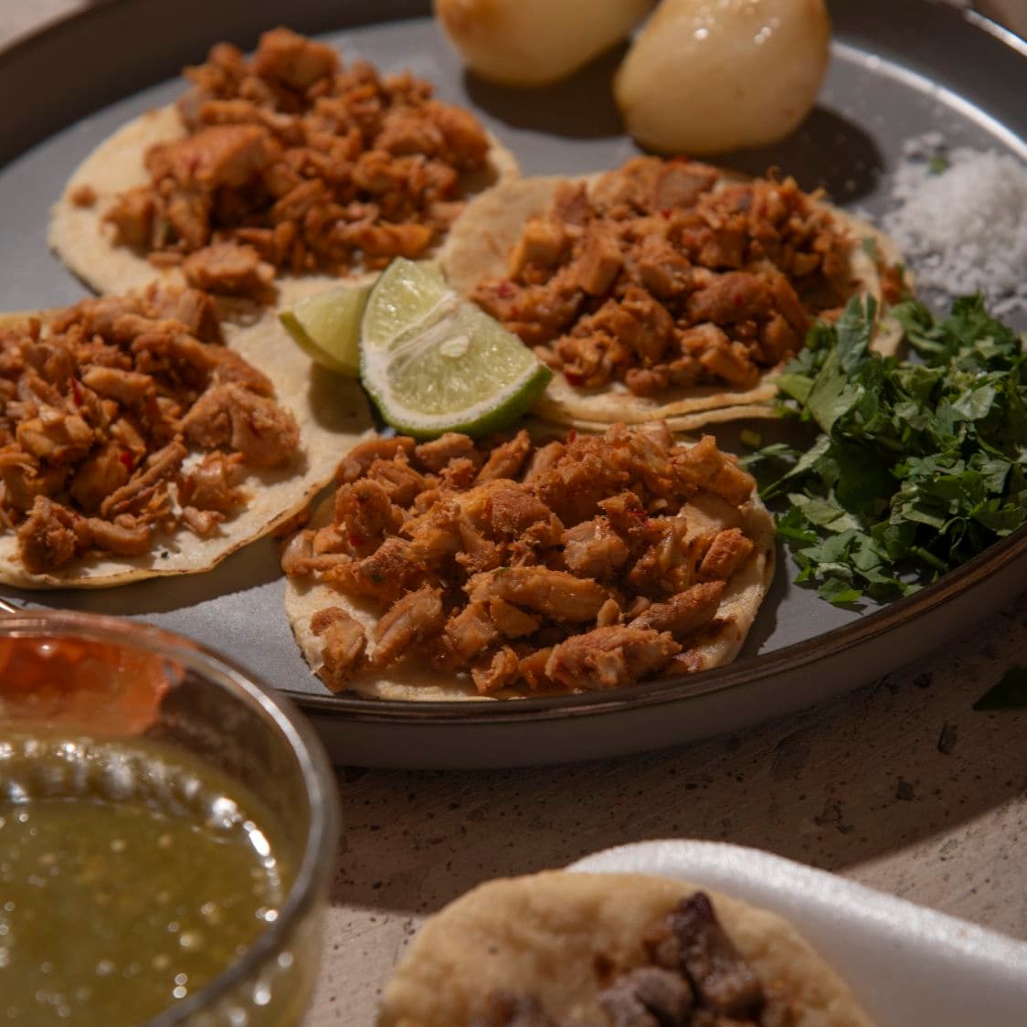 Taco de Carne Adobada (cerdo).