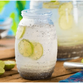 Agua de Limón con Chía