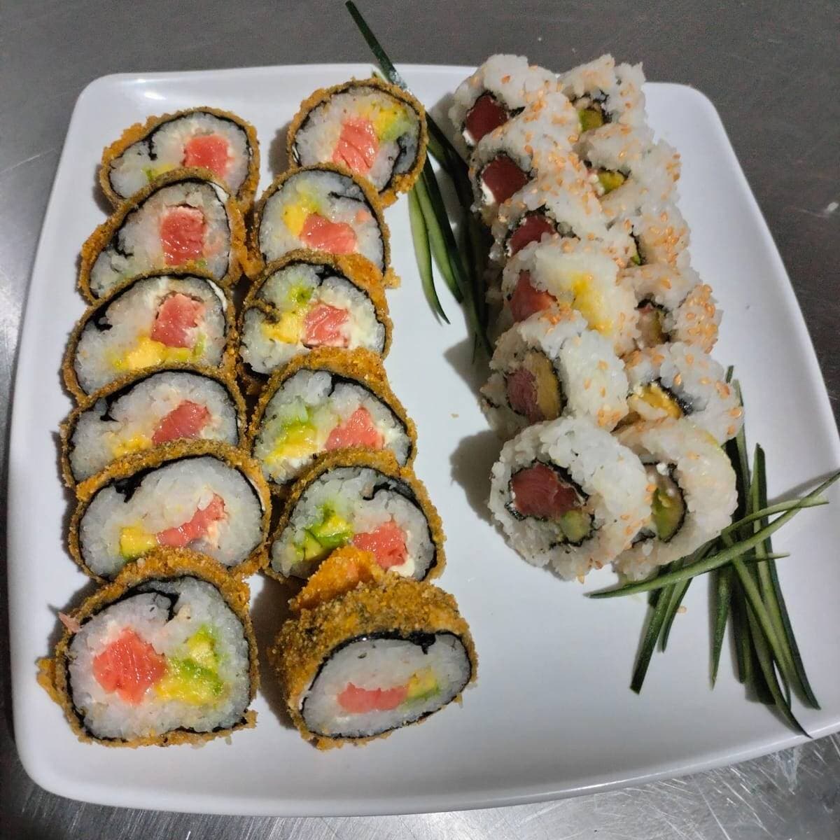 Promocion Kome Sushi Premiun 24 Piezas