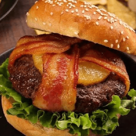 Hamburguesa Hawaiana