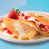 Crepa de Lechera con Fresas