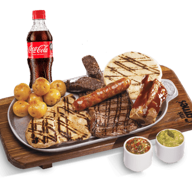 Parrillada + Coca-Cola