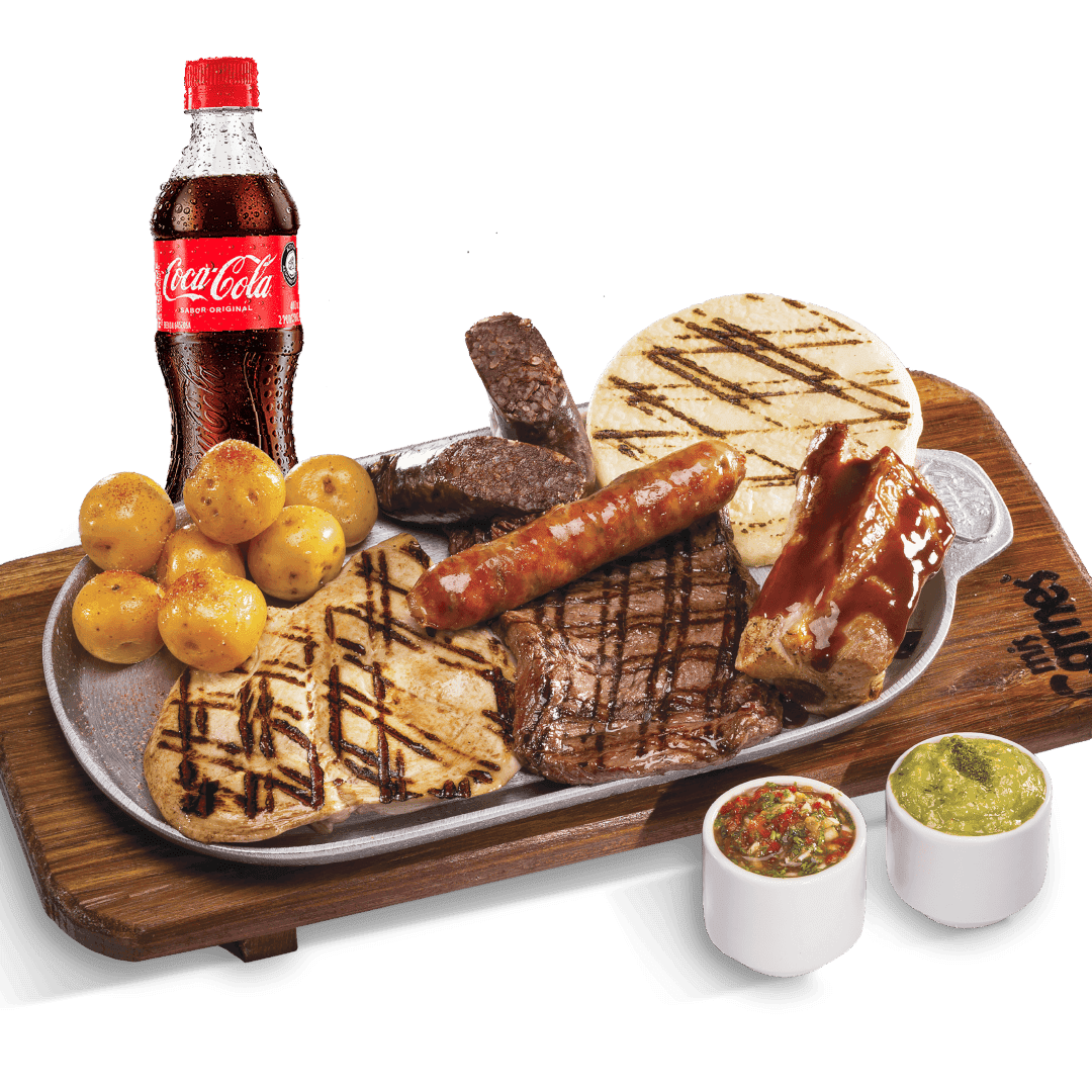Parrillada + Coca-Cola