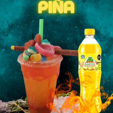 REFRESCO DE PIÑA PREPARADO 16 OZ(473 ML)