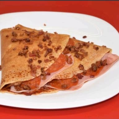 Crepa de Pizza de 3 carnes
