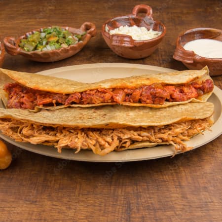 Quesadilla De Chicharrón Prensado Gd