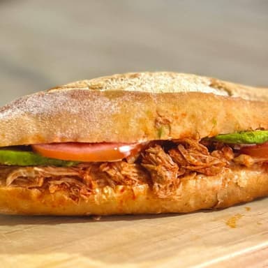 Lonche de pierna (sin papas)