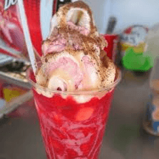 Salpicon con Helado 16 Onz.