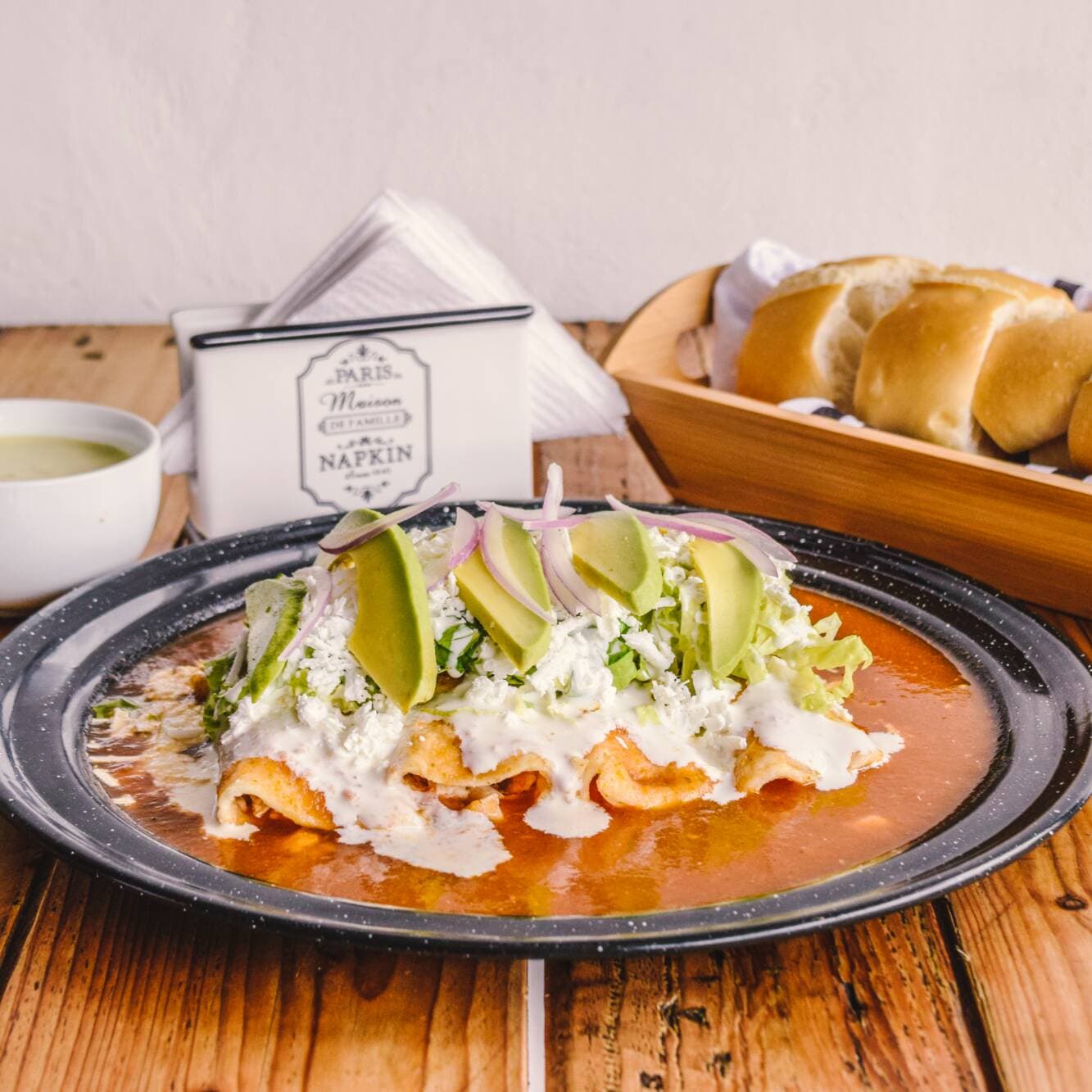 Enchiladas Rojas