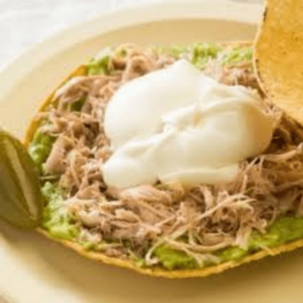 Tostada de pollo