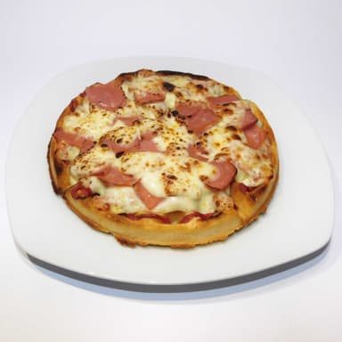 Waffle Pizza Hawaiano