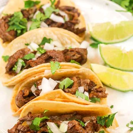 Tacos De Bistec 4 Pz