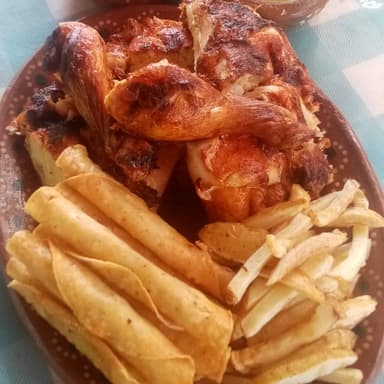 Medio Pollo Asado
