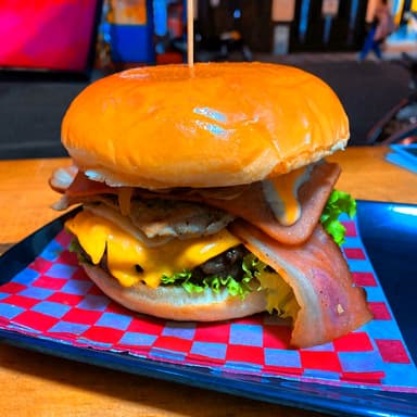 Hamburguesa Súper Explosiva