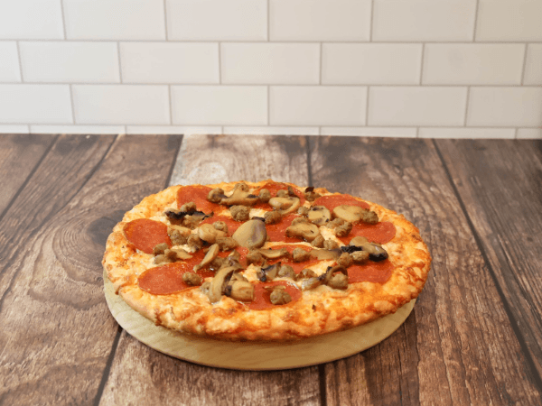 crunchy pizza