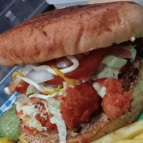 Hamburgusa de Pollo