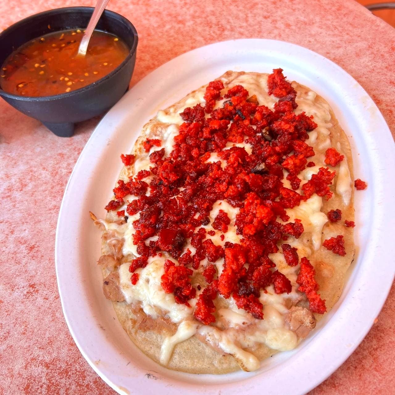 Huaraches Chorizo