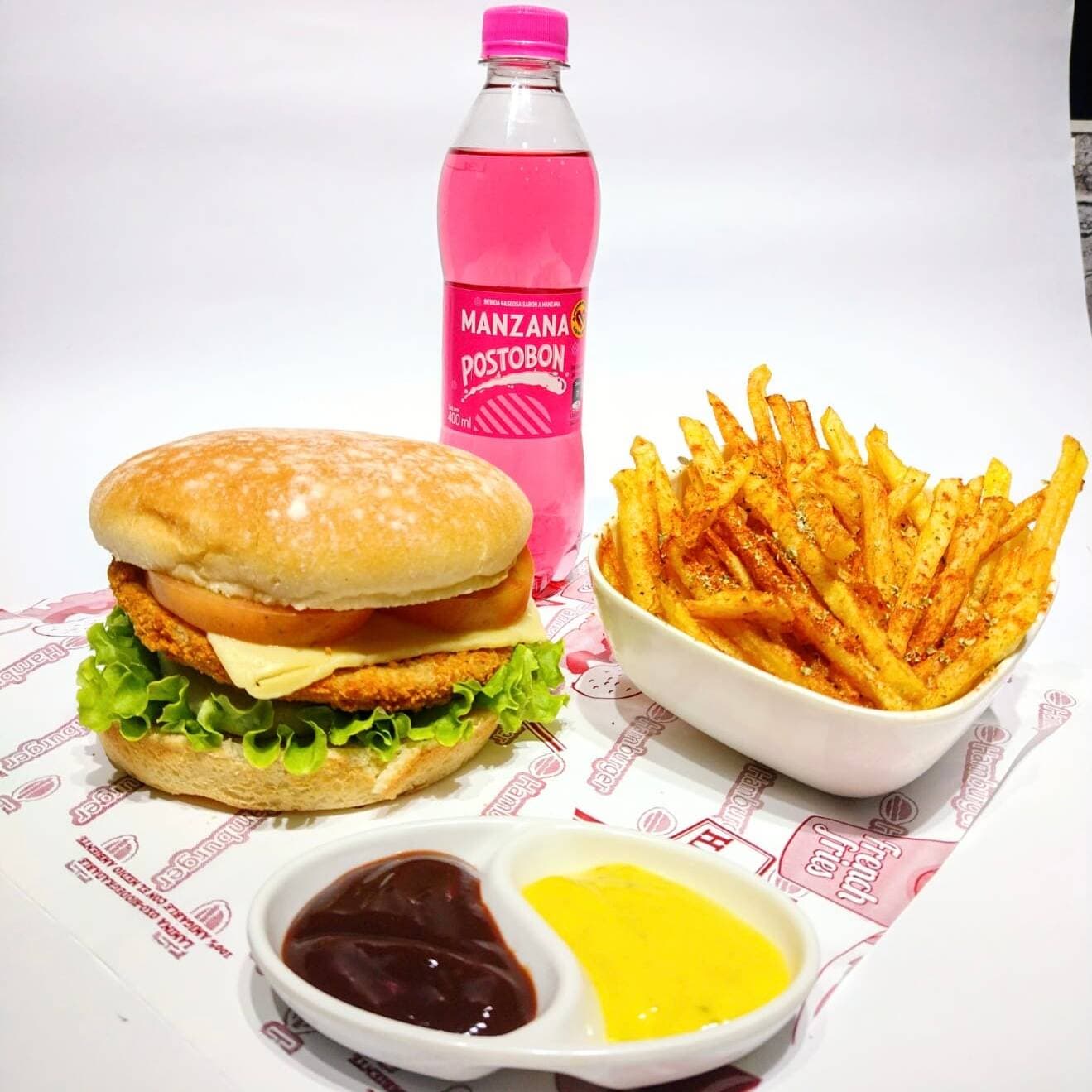 Hamburguesa+ Porcion Pap+ Gaseosa