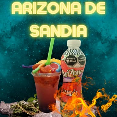 BEBIDA ARIZONA DE SANDIA VASO DE 16 OZ (473 ML )