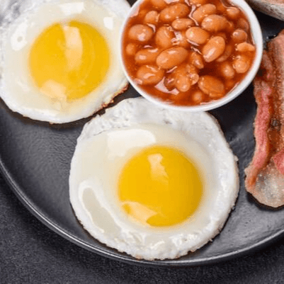 Huevos con Tocino