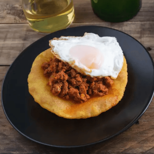Arepa Ropa Vieja