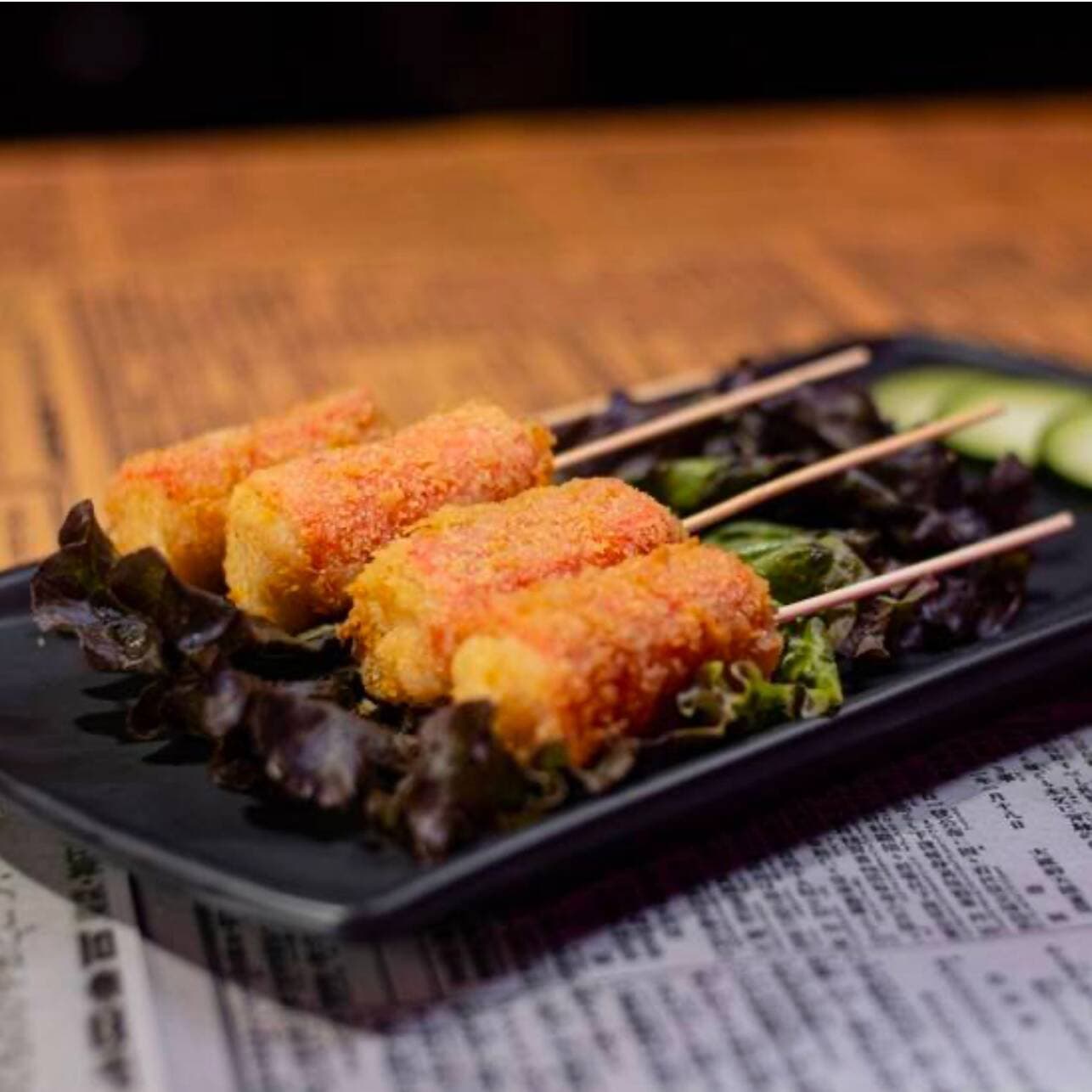 Kushiage de Cangrejo