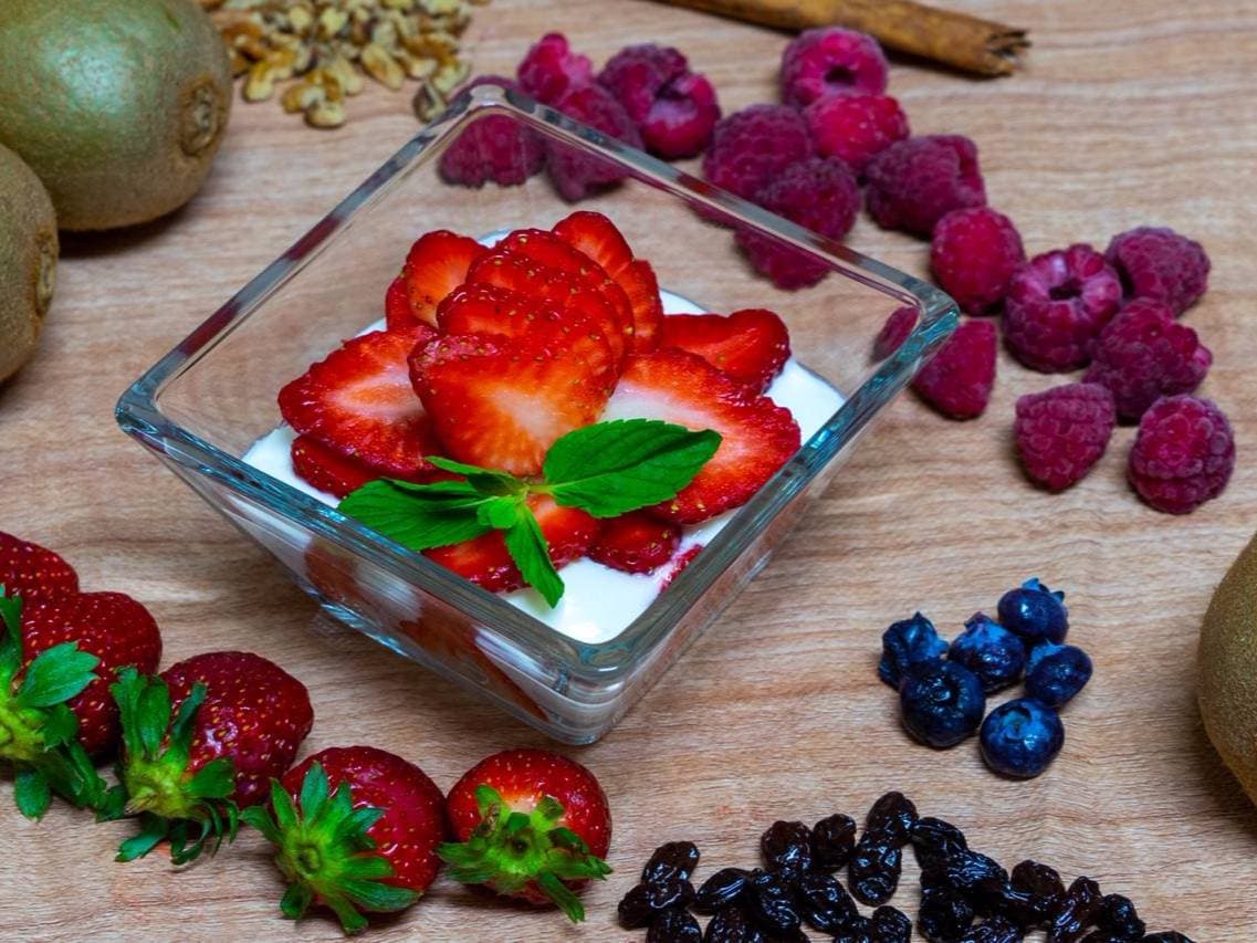 Fresas con Crema