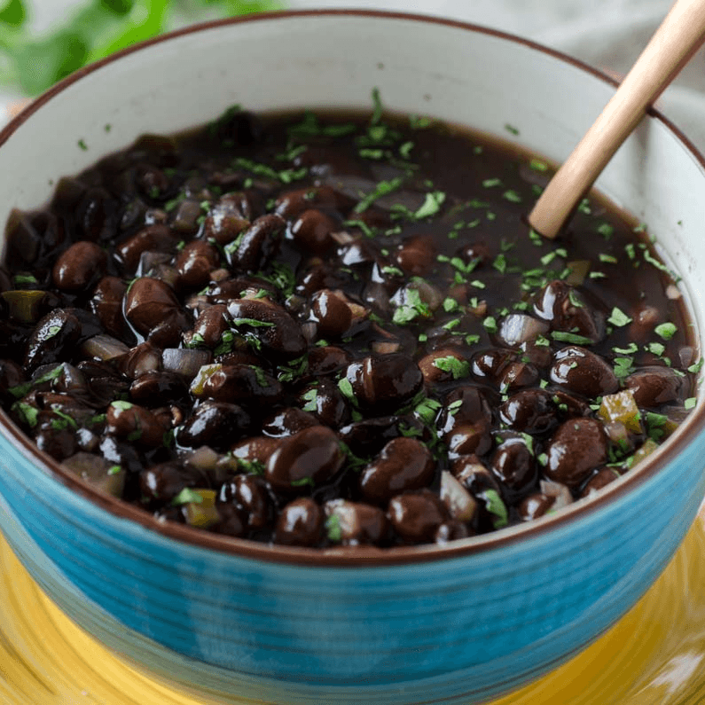 Frijoles Ngros de la olla 1 lt