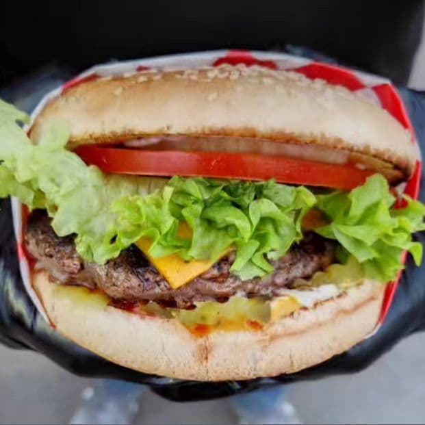 Hamburguesa sencilla