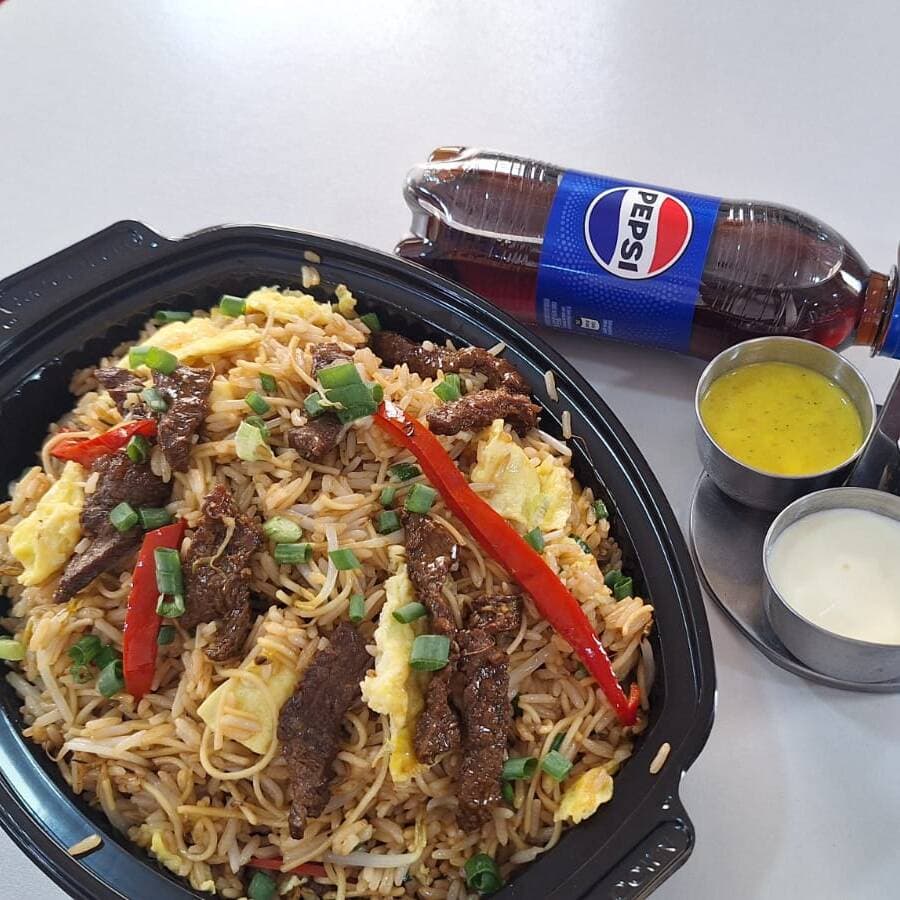 Aeropuerto de Carne más Pepsi