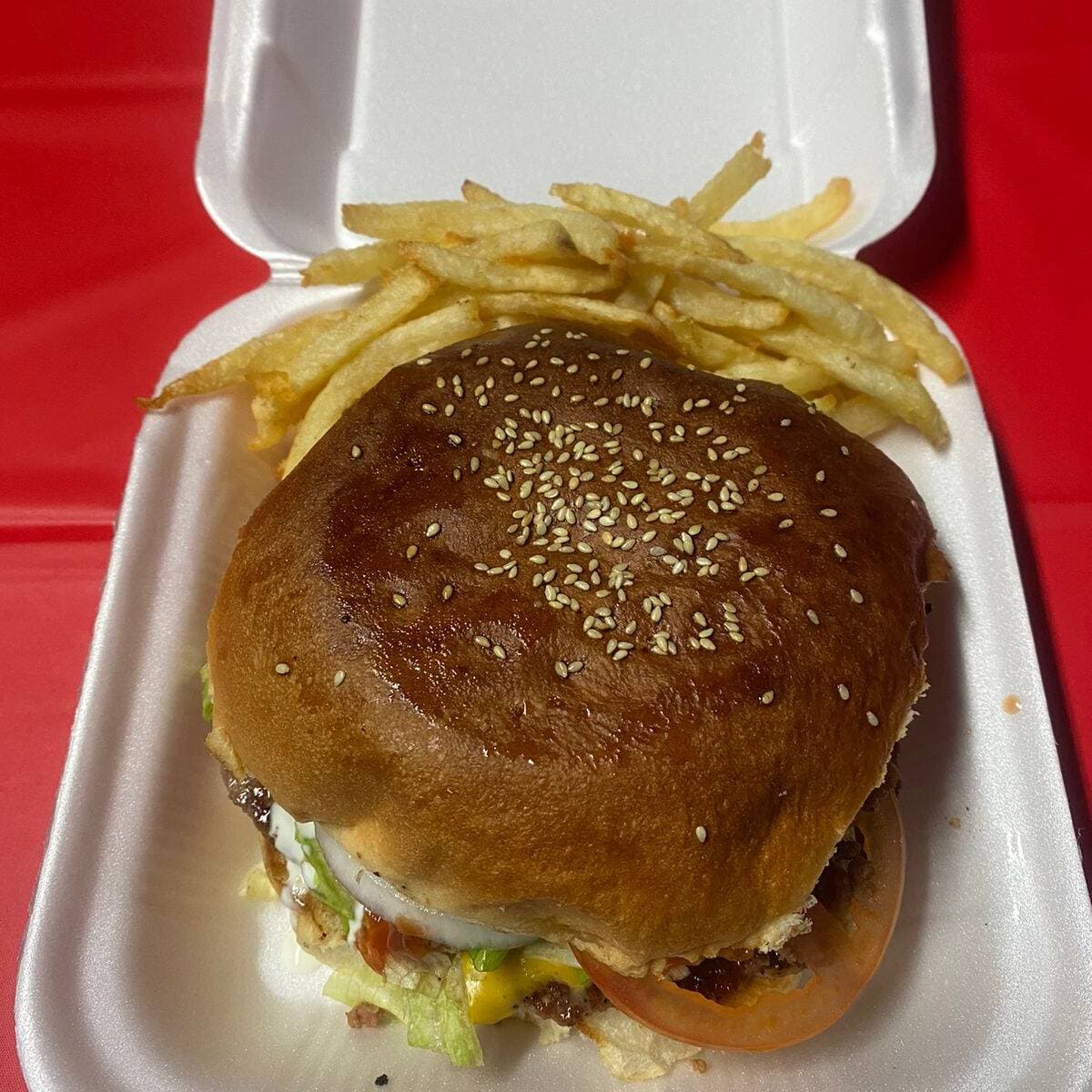Hamburguesa con Papas