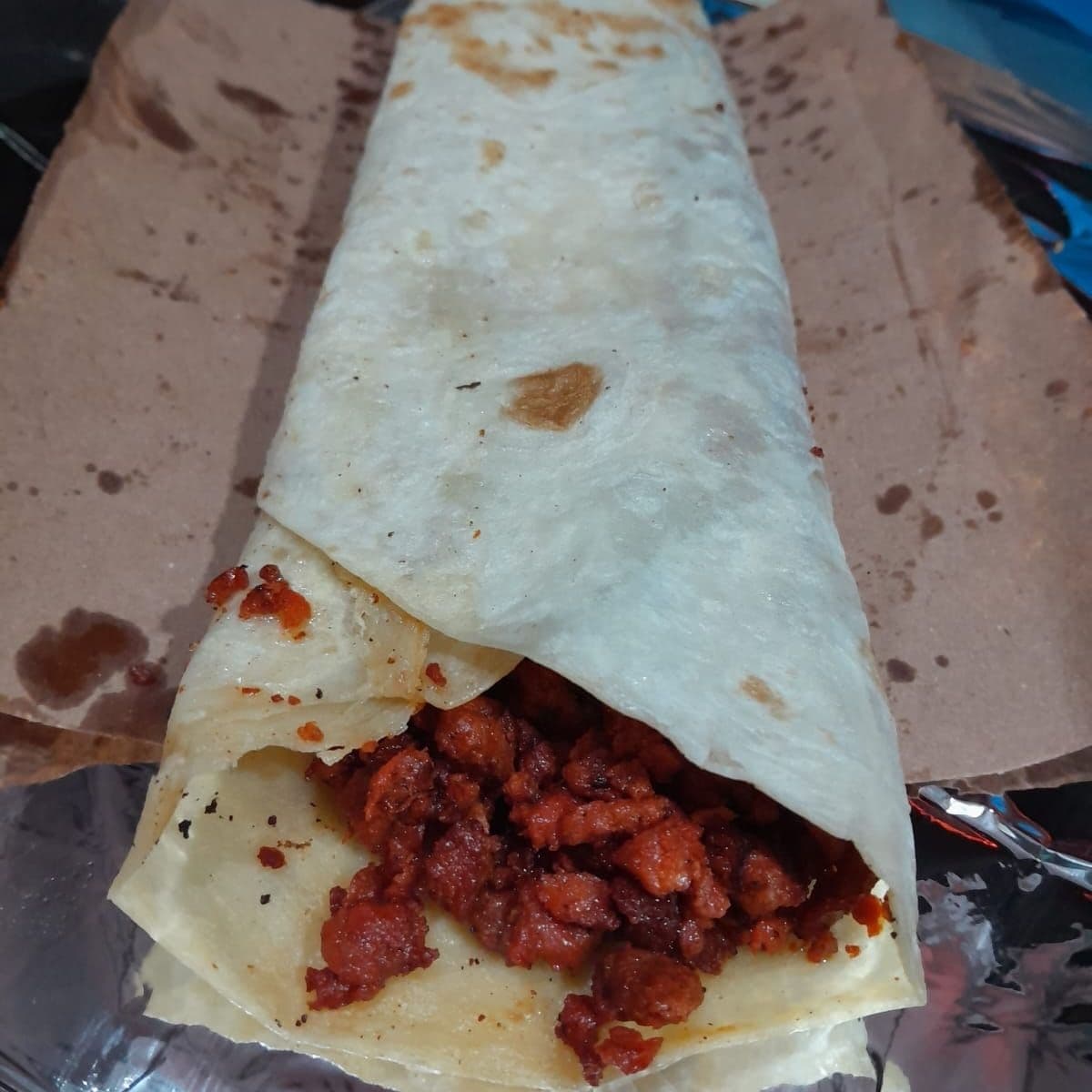 Burrito Mediano de Pastor (Económico)