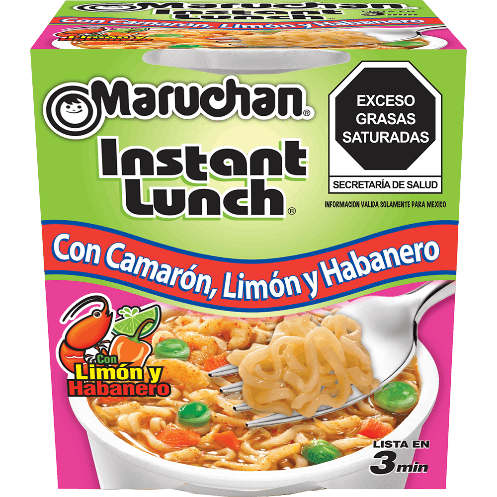 Sopa Maruchan Camaron, Limon y Habaneo 64 gr