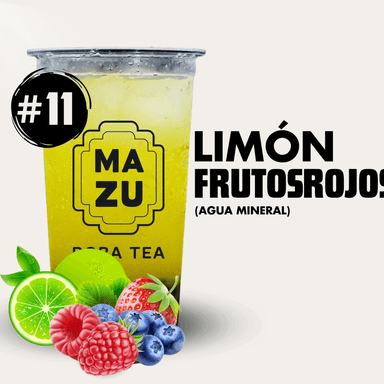 Limón y Frutos Rojos