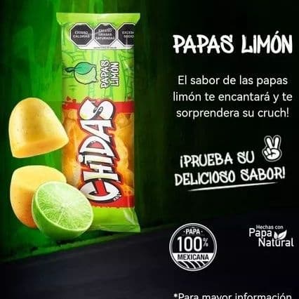 PAPAS CHIDAS LIMON