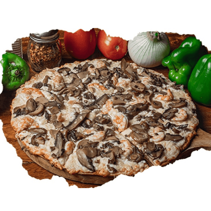 Pizza Camarón con Champiñón Chica