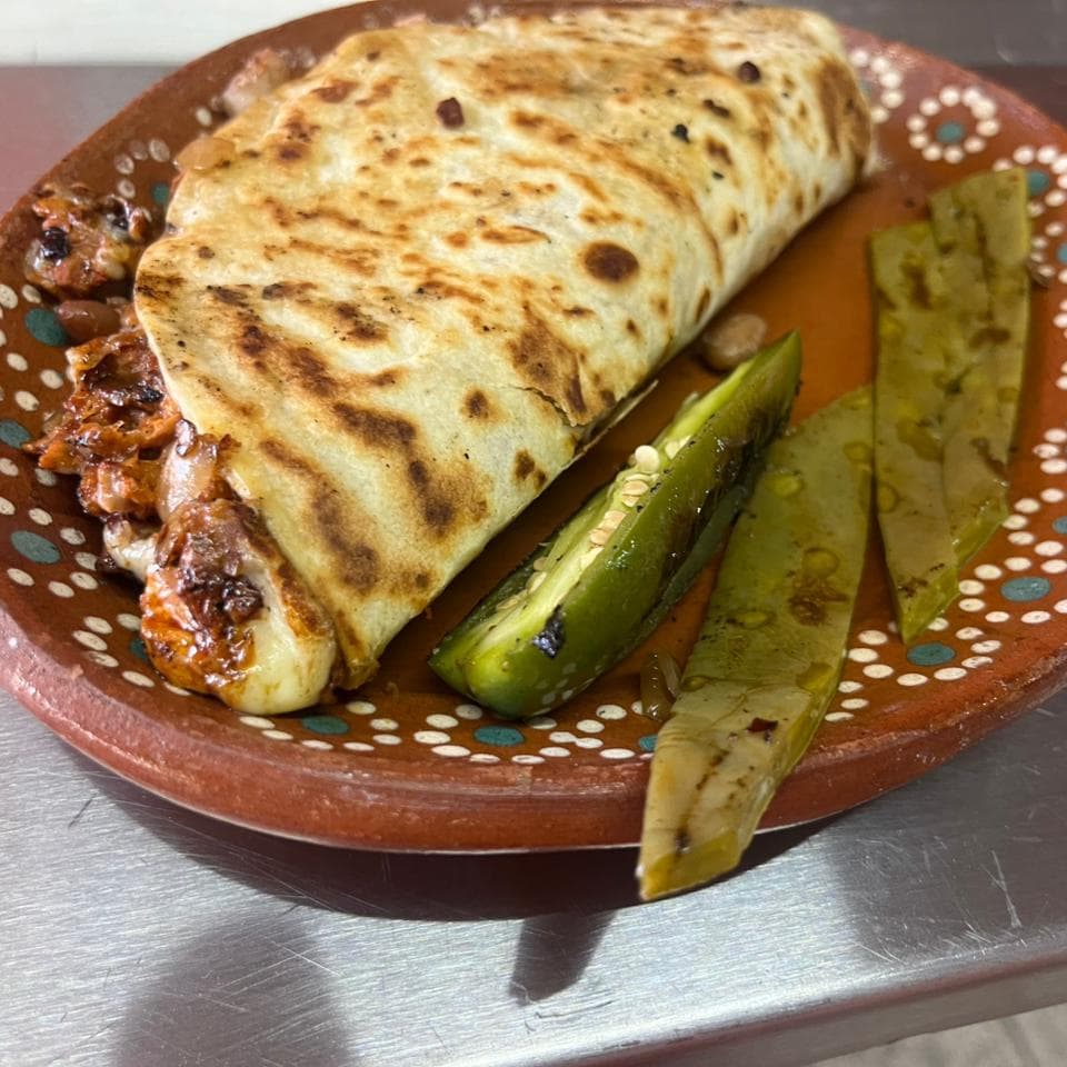 Quesadilla de  Chistorra