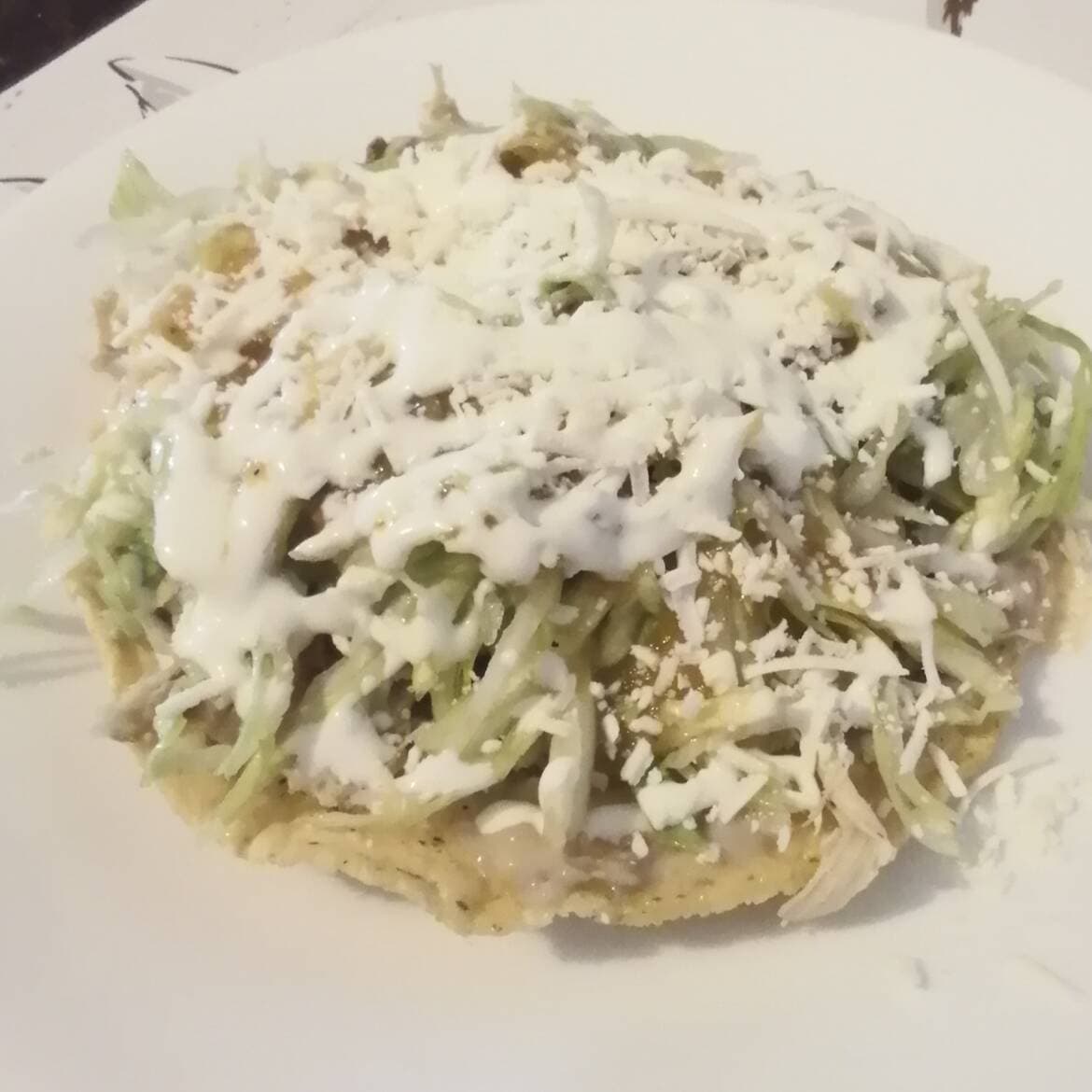 Tostada de Pollo