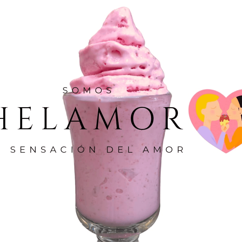 Helado de Fresa