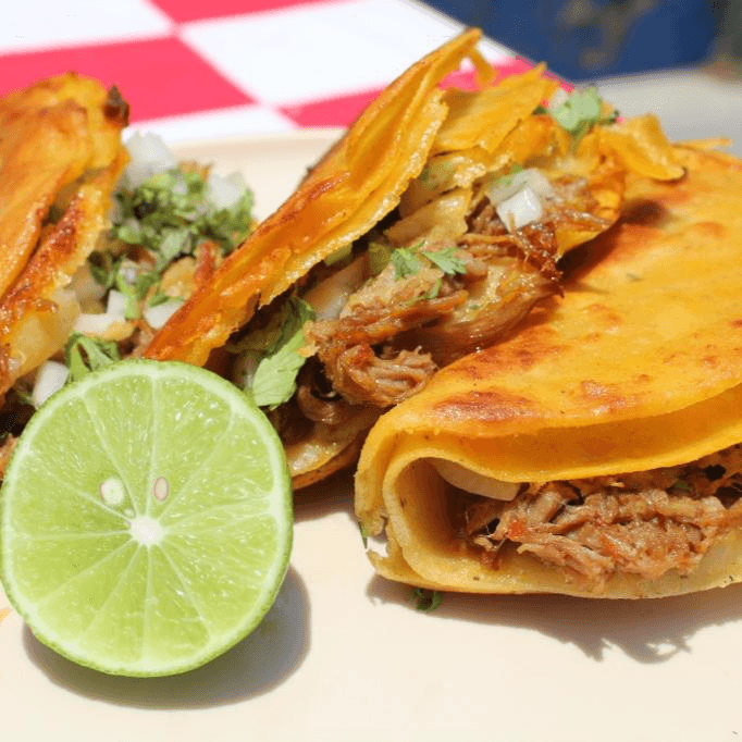 Taco de Barbacoa Dorado