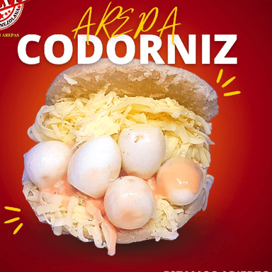 Arepa de Codorniz