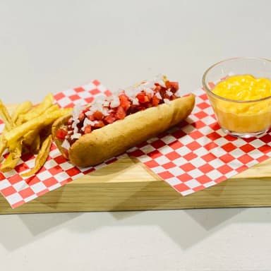 Hot Dog con Tocino
